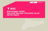 Estratègia ACM Serveis Socials d’àmbit local 2019-2023Associació Catalana de Municipis i Comarques (ACM) C/ València 231, 6a planta 08007 Barcelona - formacio@acm.cat 934961616