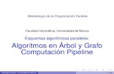 Esquemas algor´ıtmicos paralelos: Algoritmos en Arbol y ...dis.um.es/~domingo/apuntes/AlgProPar/1718/Grafo+Pipe.pdfMetodolog´ıa de la Programaci on Paralela´ Facultad Informatica,