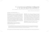 La transversalidad militante y la participación políticascielo.org.mx/pdf/rms/v82n3/2594-0651-rms-82-03-645.pdf(2011), Giorgi (2014) y Donatello y Levita (2017). Revista Mexicana