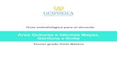 Ministerio de Educación - Guatemala - Área Culturas e Idiomas … · 2019. 11. 20. · Carta al Docente Estimado Docente El Ministerio de Educación con el propósito de apoyar