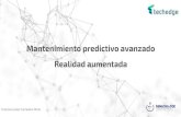 Mantenimiento predictivo avanzado Realidad aumentada · 2018. 10. 19. · ETAPAS MANTENIMIENTO PREDICTIVO Integración con otras plataformas Predictive Maintenance Asset Documentation