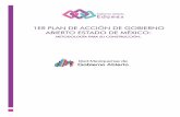 1er Plan de Acción de Gobierno Abierto Estado de México...1 Metodología para la construcción del primer plan de gobierno abierto en el Estado de México. Secretariado Técnico