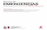 Revista de Educación e Investigación en EMERGENCIAS · 2021. 3. 17. · iii. Cadena de sobrevida en el paro cardiaco extrahospitalario 1. Reconocimiento y activación del sistema