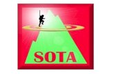 Bienvenidos a SOTA! · el área de los intereses especiales en la Radioafición de hoy. A diferencia de los ―Activadores”, que escalan cerros y montañas logrando contactos QSO`s,