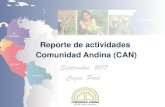 Reporte de actividades Comunidad Andina (CAN) · 2020. 12. 16. · REPORTE: COMUNIDAD ANDINA (CAN) Atención de trámites ordinarios Sanidad Vegetal (Actualización normas –plagas