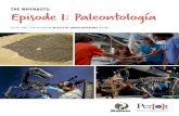 Episode 1: Paleontología · 2021. 7. 13. · Hablemos de dientes 13-20 Hablemos de pisadas 21-26 Actividades posteriores al video 27-47 Aprendiendo de las hojas 28-38 Fósiles: Del