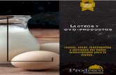 Lacteos y ovo-productos - Prodesco · PDF file y derivados del huevo seleccionados para tu cocina.. Lacteos y ovo-productos. Nuestra leche 6 U/C BRICK 1 LITRO LECHE BRICK HOSTELERIA