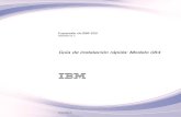 Guía de instalación rápida: Modelo 084 - IBM · v Para que el bastidor no se vuelque en ningún momento, no extraiga más de un alojamiento del bastidor a la vez. v El sistema