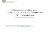 Cuadernillo de trabajo: Matemáticas 3° básicosa de... · 2020. 12. 1. · Liceo Academia Nacional Asignatura: Matemáticas Curso: 3 Básicos 2 GUÍA DE TRABAJO N° 1. “SECUENCIAS