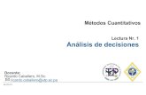 Métodos Cuantitativos...©UTP-FII 41 Render, B. (2016).Métodos cuantitativos para los negocios.Editorial Pearson. Taha, H. (2011).Investigación de operaciones.Editorial Pearson.