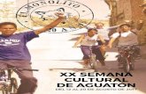 XX SEMANA CULTURAL DE AGUATÓN - El Monolitoelmonolito.com/downloads/2017.pdf · Caminante, son tus huellas el camino y nada más; Caminante, no hay camino, se hace camino al andar.