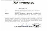 Congreso de la República de Guatemala, Departamento de … · 2020. 10. 13. · Congreso de la República de Guatemala, Departamento de Información Legislativa. ... Proyecto de