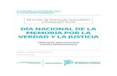 Día NaCIONaL DE La MEMORIa POR La VERDaD Y La JUSTICIa · 2020. 3. 25. · Cuadernillo de actividades para la Continuidad Pedagógica SERIE CONTINUIDaD PEDaGÓGICa PaRa EL CEC 1