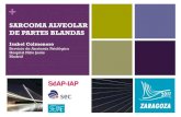 SARCOMA ALVEOLAR DE PARTES BLANDAS · 2012. 7. 13. · PAAF en SAPB Machhi J, Kouzova M, Komorowski DJ, Asma Z, Chivukala M, Basir Z, Shidham VB. Crystals of alveolar soft part sarcoma