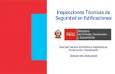 Inspecciones Técnicas de Seguridad en Edificaciones · 2018. 7. 4. · INSPECCIONES TECNICAS DE SEGURIDAD EN EDIFICACIONES - ITSE Instrumento técnico para determinar o clasificar