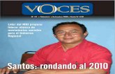 Santos: rondando al 2010 · 2021. 1. 6. · Nº 22 / Setiembre 2009 / Cajamarca PLAN DE DESARROLLO REGIONAL CONCERTADO CAJAMARCA 2021 El 18 de agosto el presidente regional Jesús