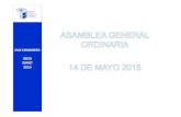 XVII CONGRESO IBIZA MAYO 2015aifec.eu/.../2017/01/MEMORIA-DE-ACTIVIDADES-2014-2015.pdf1. Aprobación, si procede, del Acta de Asamblea anterior. 2. Presentación de la Memoria de Actividades