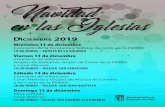 navidad iglesias 19 copia - Escuela Municipal de Música y ... · Miércoles 11 de diciembre Concierto de la Escolanía y Solistas de canto de la EMMD 19:00 HORAS ˜ ERMITA DE LA