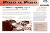 PasoaPaso - Tearfund Learn · 2020. 11. 13. · Una revista trimestral que vincula a los trabajadores del desarrollo alrededor del mundo ... La planificación para el cambio siempre