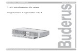 Regulación Logamatic 4211es.documents2.buderus.com/download/pdf/file/63031343.pdf · circuitos de calefacción con válvula mezcladora. Los módulos disponen de elementos de manejo