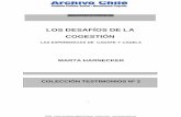 LOS DESAFÍOS DE L A COGESTIÓN - Archivo Chile · 2008. 12. 3. · LOS DESAFÍOS DE L A COGESTIÓN LAS EXPERIENCIAS DE CADAFE Y CADELA MARTA HARNECKER COLECCIÓN TESTIMONIO S Nº