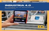 INDUSTRIA 4Industria 4.0 (I4.0) es un término que se refiere a la Cuarta Revolución Industrial. Es el fenómeno de transformación digital aplicado a la industria que se caracteriza
