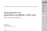 Programaci³n con   BASIC y OOo Calc - TEC Digital