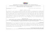 REPÚBLICA BOLIVARIANA DE VENEZUELA MINISTERIO DEL PODER … · 2021. 1. 16. · REPÚBLICA BOLIVARIANA DE VENEZUELA MINISTERIO DEL PODER POPULAR PARA EL TURISMO DESPACHO DEL MINISTRO
