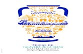 ÁLBUM PARA EL RECUERDO FERIAS MAYO 2017 - Talavera · 2017. 9. 6. · en el Pabellón 1 de Talavera Ferial. MERCADILLO FERIAL Del 21 al 24 de septiembre, en el paseo de entrada al