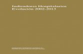 Indicadores Hospitalarios Evolución 2002-2013...Indicadores Hospitalarios Evolución 2002 – 2013. [Publicación en Internet]. Madrid: Ministerio de Sanidad, Servicios Sociales e