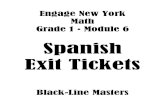 Spanish Exit Tickets - Alisal · PROGRAMA DE ESTUDIOS EN MATEMÁTICAS DE LOS ESTÁNDARES DE EDUCACIÓN DE NYS Lección 6: Boleto de salida 1 ... NYS COMMON CORE MATHEMATICS CURRICULUM