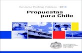 Propuestas para Chile - Pontificia Universidad Católica de Chile...V. Modelo de alerta temprana para la detección 151 de niños, niñas y adolescentes en riesgo de explotación sexual