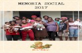 MEMORIA SOCIAL 2017 - Flores de Kiskeya€¦ · El año 2017 ha sido un año lleno de esfuerzo y trabajo, pero también de ilusión y reconocimiento. Después del primer año de la