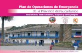 Plan de Operaciones de Emergencia de la Provincia ...bvpad.indeci.gob.pe/doc/pdf/esp/doc2141/doc2141...Proyecto: Fortalecimiento de Capacidades en Gestión de Riesgo de Desastres en
