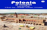 POLONIA AL COMPLET 2021 · 2021. 4. 12. · Polonia Sortidesd’Igualada 2021 : 14 i 28 maig - 18 juny - 2, 16 i 30 juliol - 13 i 27 d'agost - 10 i 24 setembre al complet 9 dies