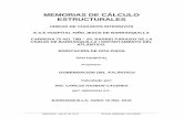 MEMORIAS DE CÁLCULO ESTRUCTURALESeseninojesusbarranquilla.gov.co/wp-content/uploads/2019/... · 2019. 10. 9. · C.21.3 — Pórticos intermedios resistentes a momento con capacidad