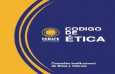 CODIGO DE - CONAPEconape.go.cr/wp-content/uploads/2016/09/CODIGO-DE-ETICA-2.pdf · PRINCIPIOS Y VALORES 1.Conceptos: Ética, Principios y Valores La ética es una disciplina de la