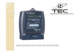 MEDIDORES ELECTRICOS STRONGER - Promelsa.com.pe · Medidores clase 1. Incluye los medidores trifásicos para medir energía activa y reactiva de grandes consumidores,para clientes