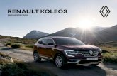 Folleto Koleos 2021 abr 22 - Renault Group · de combustible y de ofertas tecnológicas accesibles para todos los clientes. RENAULT SERVICIOS FINANCIEROS Atractivos planes de financiamiento