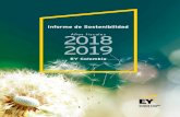 Informe de Sostenibilidad 2018 2019 · 2020. 5. 11. · Informe de Sostenibilidad EY Colombia Informe de Sostenibilidad 2018 - 2019 Años fiscales EY Colombia. Elaborado por el área