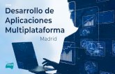 Desarrollo de CFGS Aplicaciones Madrid Multiplataforma · 2021. 5. 26. · El ciclo formativo consta de 2000 horas de formación profesional dividida en dos ... En el último trimestre