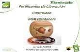 Fertilizantes de Liberación Controlada SQM Plantacote · 2018. 6. 20. · Fertilizantes de Liberación Controlada Racionalizan la disponibilidad de nutrientes mediante una membrana