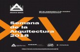 Semana de la Arquitectura 2018 - COAM Files/actualidad/agenda/docs...Calle Rafael Finat, 51 / -Metro: Aluche (L5) / -Bus: 17, 117 BIBLIOTECA PÚBLICA “RAFAEL ALBERTI” (FUENCARRAL-EL