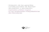represión y listas negras en las empresas maquiladoras de ...derechosdelamujer.org/wp-content/uploads/2016/02/... · 48 • Convenio 87: sobre la libertad sindical y la protección