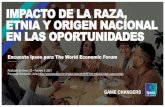 IMPACTO DE LA RAZA, ETNIA Y ORIGEN NACIONAL EN LAS ... · (65%) creen que, en su país, la raza, etnicidad u origen nacional de una persona influyen en sus oportunidades de empleo: