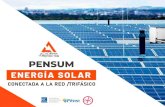 PENSUM SOLAR INDUSTRIAL - NUEVO · 2021. 4. 5. · PENSUM ENERGÍA SOLAR - Generación de un sistema trifasico: Fases, motor electrico y graﬁca senoidal - El generador trifasico