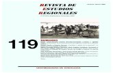 Revista de Estudios Regionales - 2ª EPOCA Septiembre-Diciembre … · 2021. 3. 10. · revista de estudios regionales nº 119, i.s.s.n.: 0213-7585 (2020), pp. 141-170 Regarding the