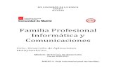 Familia Profesional Informática y Comunicacionesiescalderon.es/wp-content/uploads/2020/10/HojaIn...• Uso de comentarios. • Herramientas integradas en el entorno de desarrollo