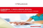 POBREZA Y EXCLUSION SOCIALcursos.iplacex.cl/CED/PES7004/S2/ME_2.pdf · También conoceremos los distintos enfoques sobre la pobreza desde el capital social definido por diferentes