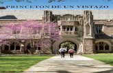 PRINCETON DE UN VISTAZO · 2021. 6. 7. · Princeton tiene una de las políticas de ayuda financiera más generosas del país. Alrededor del 60% de los estudiantes reciben ayuda financiera.